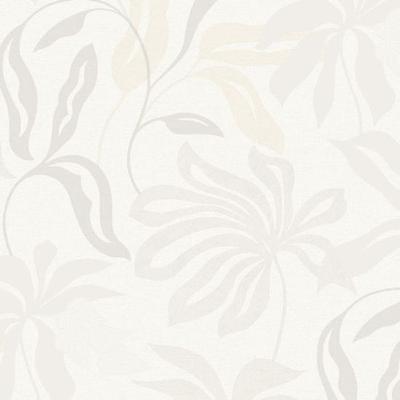 Papel De Parede Marbelina Ii Folhagem Branco Ur3409
