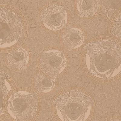 Papel De Parede Versace V Moderno Rosa 384612