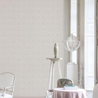 Papel De Parede Marbelina Ii Damask Branco Ti3209