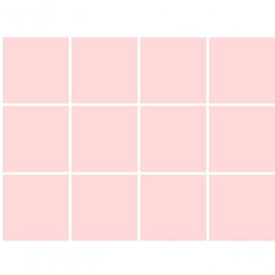 Papel De Parede Doce Estilo Geométrico Rosa 82410