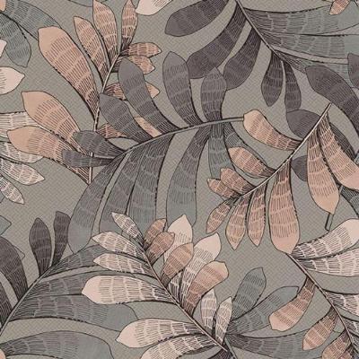 Papel De Parede Sejours Et Chambres 2 Folhagem Bege 51223509