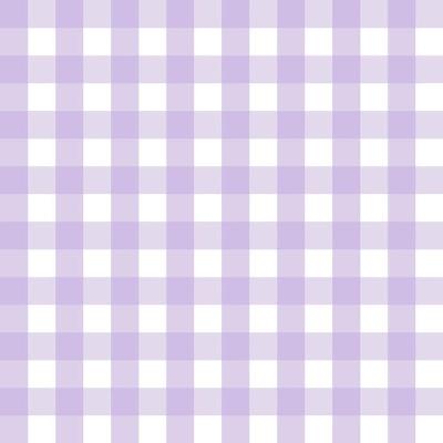 Papel De Parede Doce Estilo Xadrez Lilás 82236