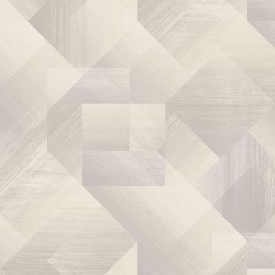 Papel De Parede Marbelina Ii Geométrico Bege Ur3207