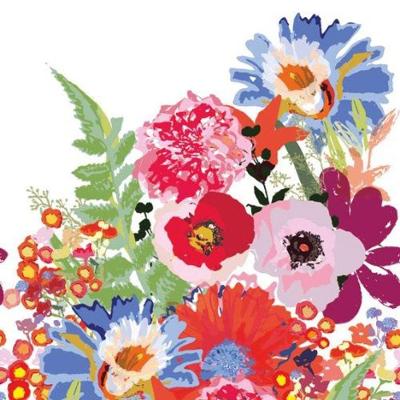 Painel De Parede The Wall 2 Floral Colorido 392071