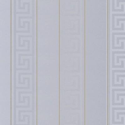 Papel De Parede Versace V Listrado Cinza 935245