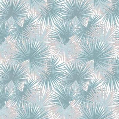 Painel De Parede The Wall 2 Folhagem Azul 391843