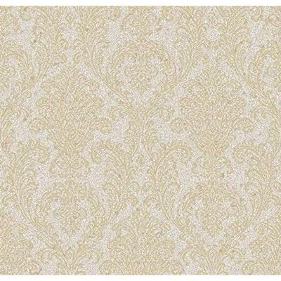 Papel De Parede Serendipity 2 Damask Amarelo Sr210103