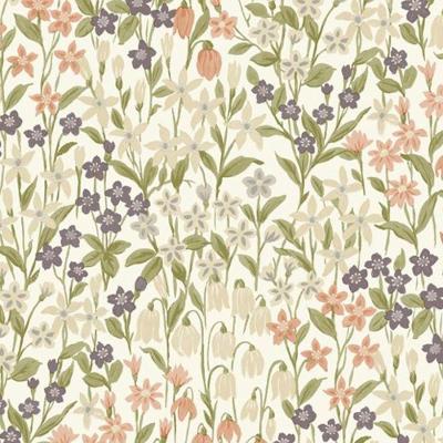 Papel De Parede Ciara Floral Bege A64101