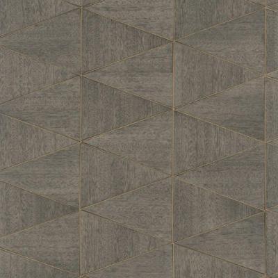 Papel De Parede Travertino Geométrico Azul 33360