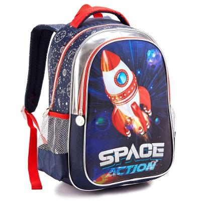 Mochila Costa Escolar Inafntil Menino Space Nasa Astronauta Denlex