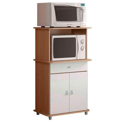 Balcao Multiuso 2 Fornos 2 Pt 1 Gv 68 Cm Ba30 Carvalho Branco Dtall Carvalho Branco
