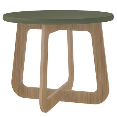 Mesa De Centro Para Sala De Estar 59 Cm 4532 Menta Carvalho Arly Menta Carvalho