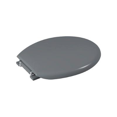 Assento Sanitário Plástico Astra Tpk-as Almofadado Cinza 1