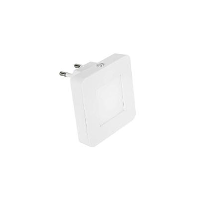 Luz Noturna Blumenau Led Quadrada Lisa Bivolt Branco