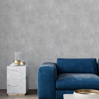 Papel De Parede Santorini Cimento Queimado Cinza Sn92