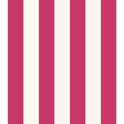 Papel De Parede Line Art Listrado Rosa Hk190101 - Rolo 10m X 0,53m