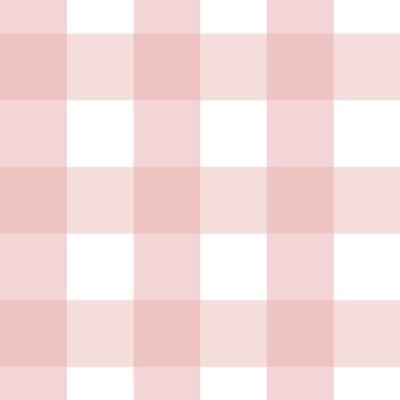 Papel De Parede Doce Estilo Xadrez Rosa 81925