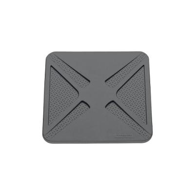 Descanso De Panela Tramontina Lyon Em Silicone Cinza