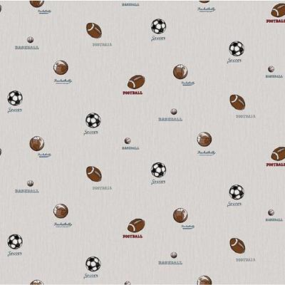 Papel De Parede All Kids Esportes H2910505 Rolo 10m X 0,53m