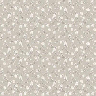 Papel De Parede Hana Floral Cinza 1905-3