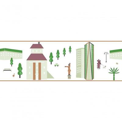 Faixa De Parede Play 97409 - Tam 10m X 17,5cm (c X A)