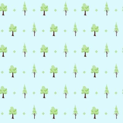 Papel De Parede Play árvores 97814 - Rolo 10m X 0,53m