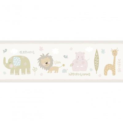 Faixa De Parede Lullaby 2421 - Tam 5m X 17,7cm (c X A)