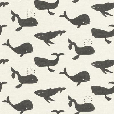 Papel De Parede Bambino Xviii Baleia 531503 Rolo 10m X 0,53m