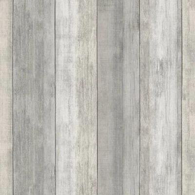 Papel De Parede Hana Madeira Cinza 2601-1