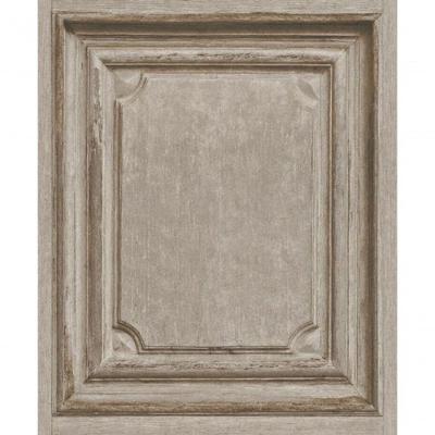 Papel De Parede Cosmopolitan Painel Bege Rolo 10m X 0,53m