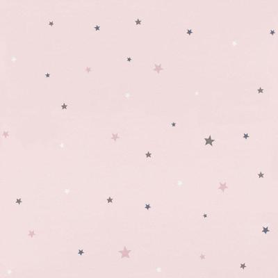 Papel De Parede Bambino Xviii Estrelas 245233 Rolo 10m X 0,53m