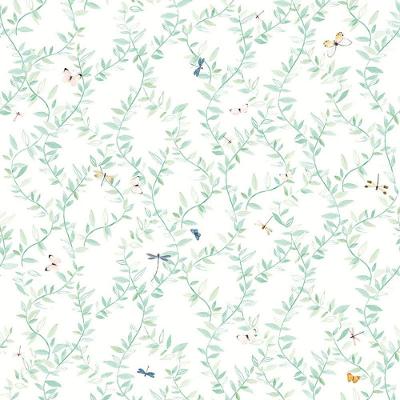 Papel De Parede Tartine Et Chocolat Envolée Fleurie 36200704 - Rolo 10m X 0,53m
