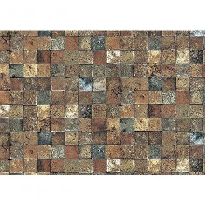 Papel De Parede Terra Gracia Square Stone Rusty Dark 831074 Terra Gracia 831074