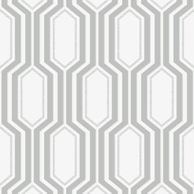 Papel De Parede Shimmer Diagrama Uk30800 - Rolo 10m X 0,52m