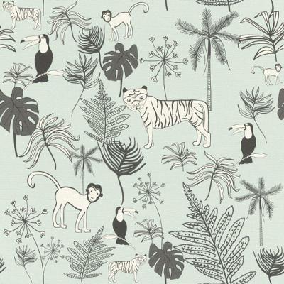 Papel De Parede Bambino Xviii Floresta 531800 Rolo 10m X 0,53m