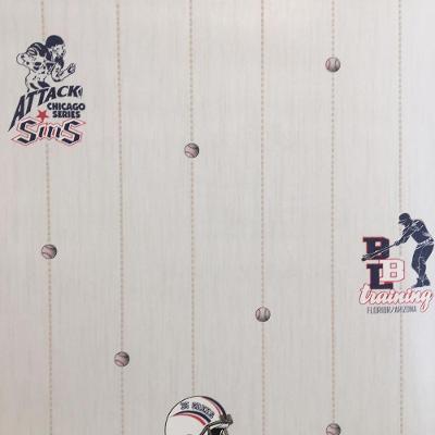 Papel De Parede All Kids Linha Esportiva H2910404 Rolo 10m X 0,53m
