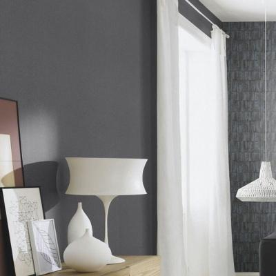 Papel De Parede Barbara Home Têxtil Cinza Escuro 560275