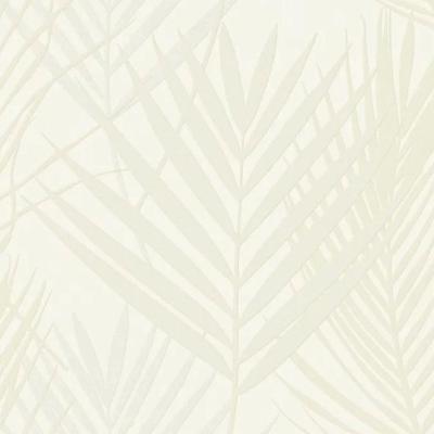 Papel De Parede Tissé Folhagem Branco 20701