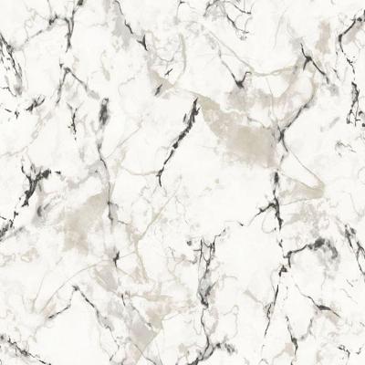 Papel De Parede Natural Fx 2 Mármore Branco G67758