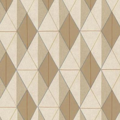 Papel De Parede Tissé Geométrico Marrom 25404