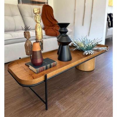 Mesa Centro Sala De Estar Cachepô Modular Nature Montanhês