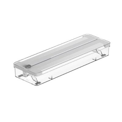 Organizador De Rolos Para Gavetas Clear 12,5 X 37,5 X 5,5 Cm Ou