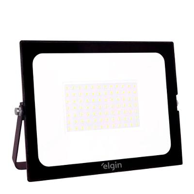 Refletor Led Elgin 30w 6500k Preto.