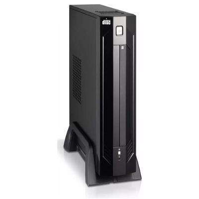 Gabinete K-mex Mini Itx Gi-9d89 B. Piano Com Fonte Pd-200 200w Com Cabo Com Usb+hd Audio