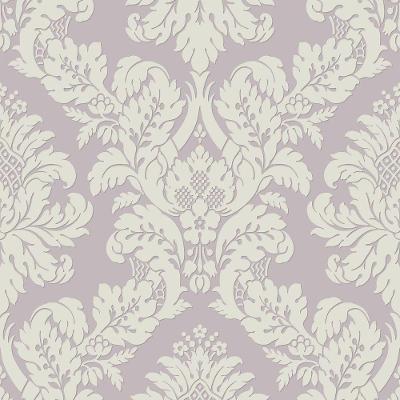 Papel De Parede Shimmer Damask Moderno Uk10481 - Rolo 10m X 0,52m