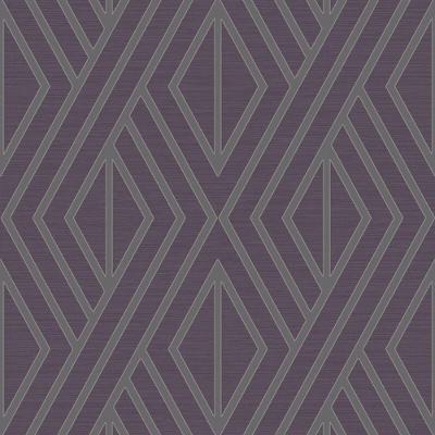 Papel De Parede Shimmer Geométrico Uk30519 - Rolo 10m X 0,52m