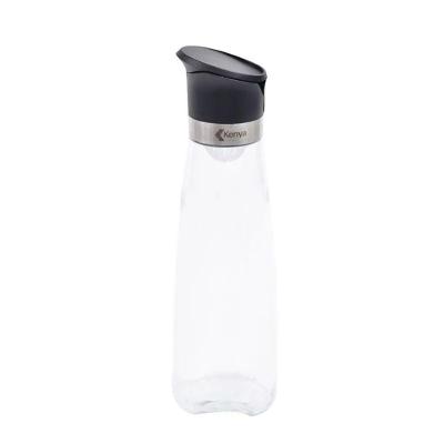 Galheteiro Em Vidro Com Abertura Por Gravidade 320ml Kenya Preto