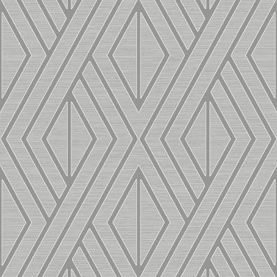 Papel De Parede Shimmer Geométrico Uk30507 - Rolo 10m X 0,52m