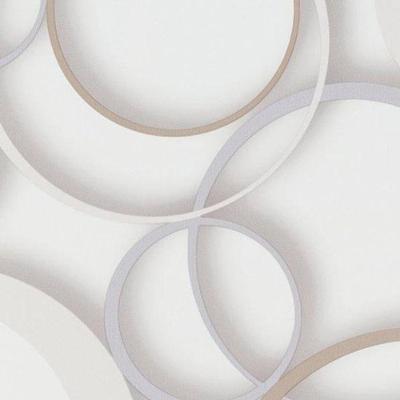Papel De Parede Ddd Em 3d Max 28301 Círculos - Rolo 10m X 0,53m