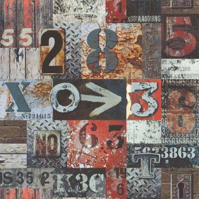 Papel De Parede Les Aventures 51171510 - Rolo 10m X 0,53m